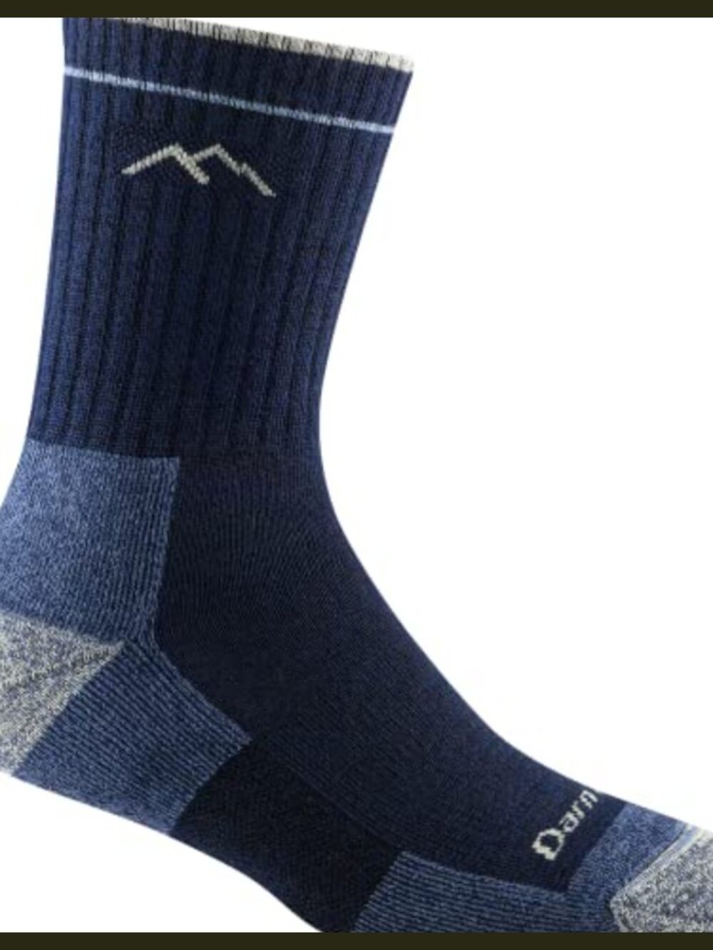 Merino Wool Hiking Socks Micro Crew Midweight Cushion Women's
